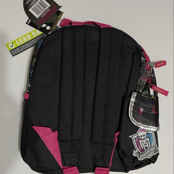 Monster High  Small Backpack 12" x 10" ,New With Tag! - Picture 2 of 2